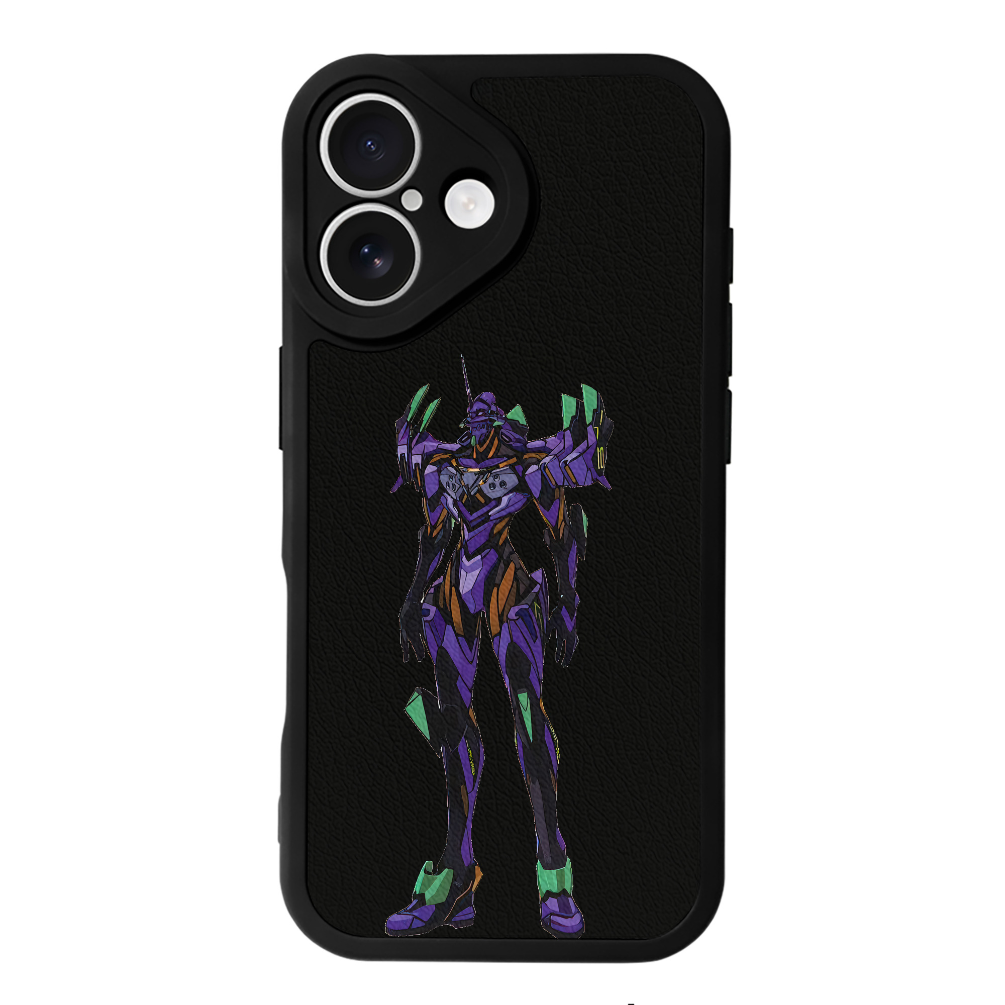 （画像用） EVA 新世紀エヴァンゲリオン 【iPhone 16シリーズ対応】シリコンスマホケース（レザー調） 材質：シリコン